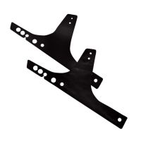 Montážní sada Highway Hawk ARCH, FLAT, WIDE pro motocykly  BLACK